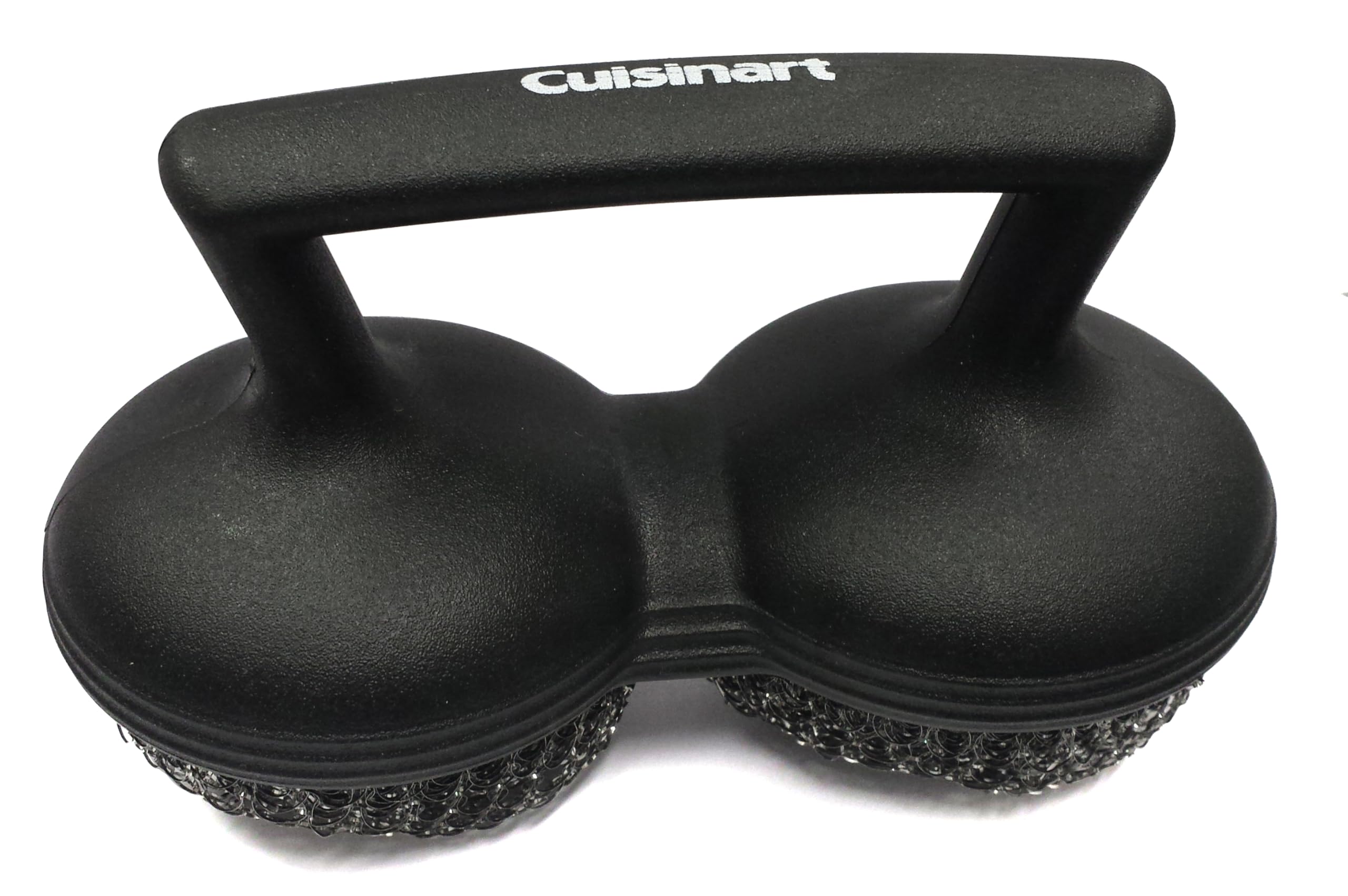 Cuisinart Power Scour vista frontal mostrando discos para limpieza potente