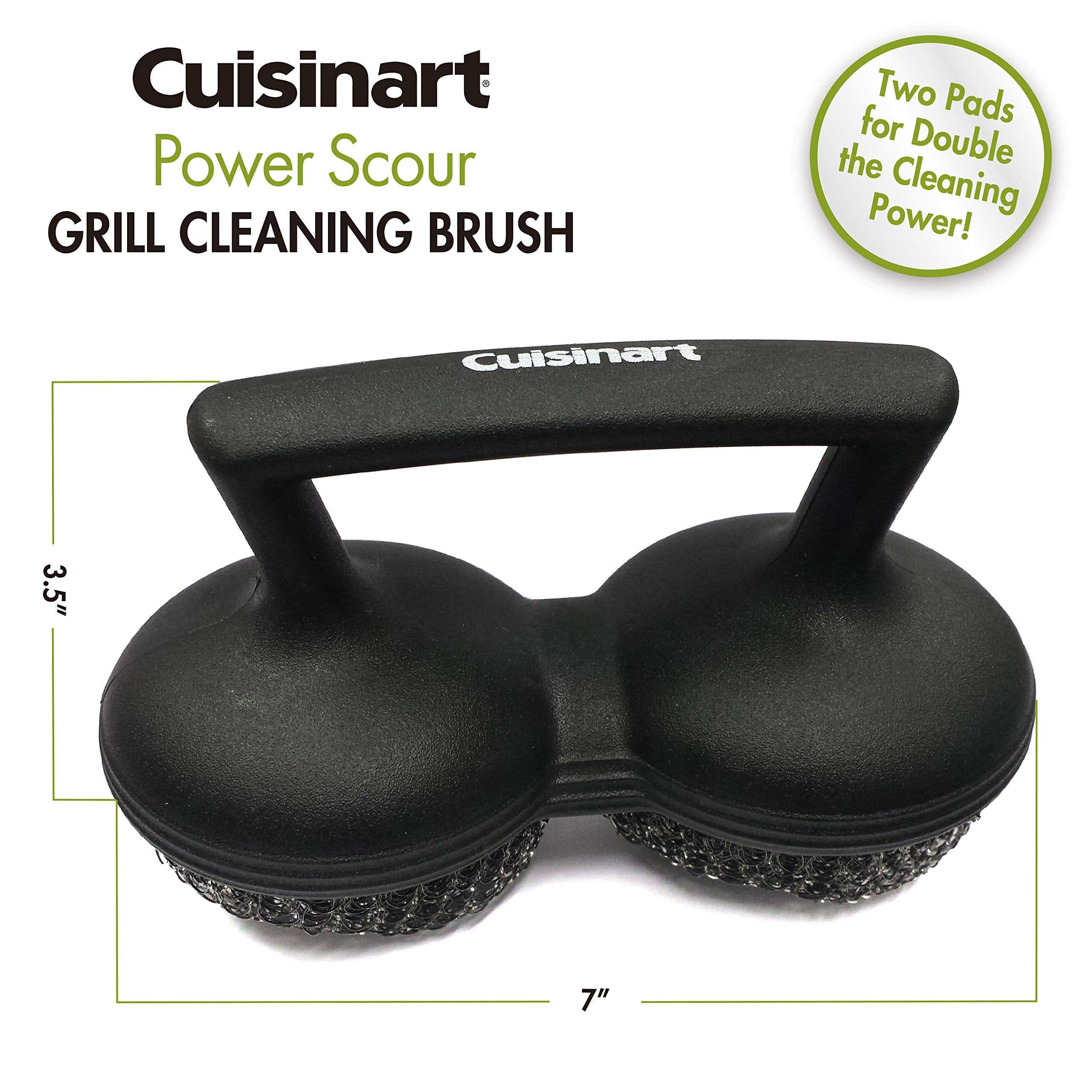 Cuisinart Power Scour almacenado tras uso, listo para la próxima barbacoa
