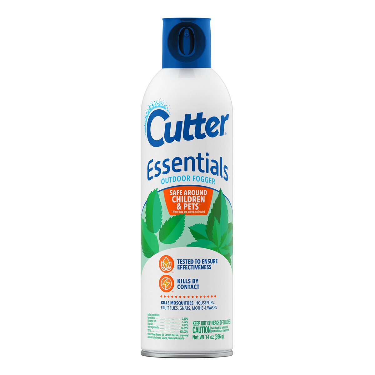Cutter aerosol frente del envase mostrando diseño y facilidad de uso