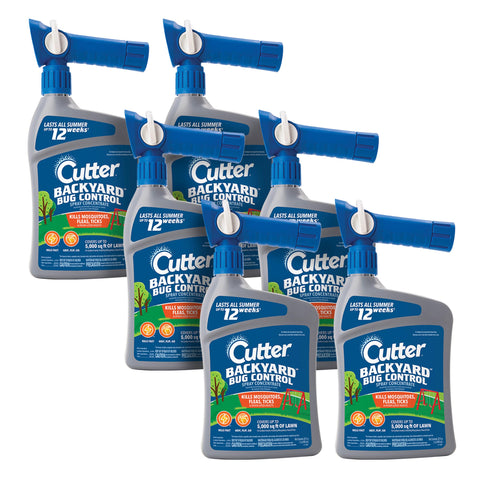 Cutter vista frontal del envase que muestra el concentrado y beneficio contra mosquitos