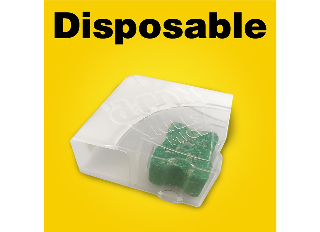 d-Con colocada en esquina demostrando ajuste discreto en espacios reducidos