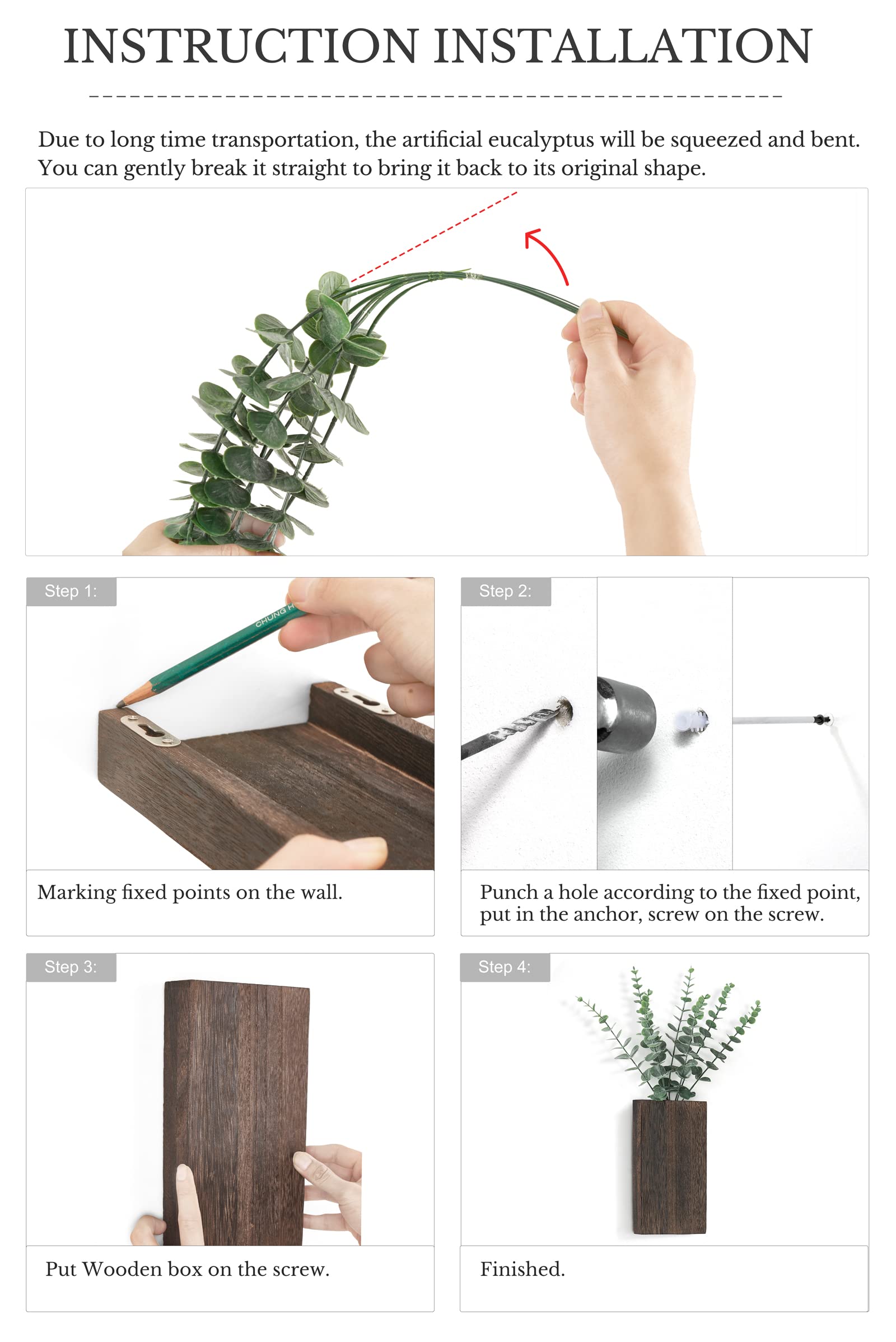 Dahey maceteros integrados en decoración farmhouse creando ambiente acogedor