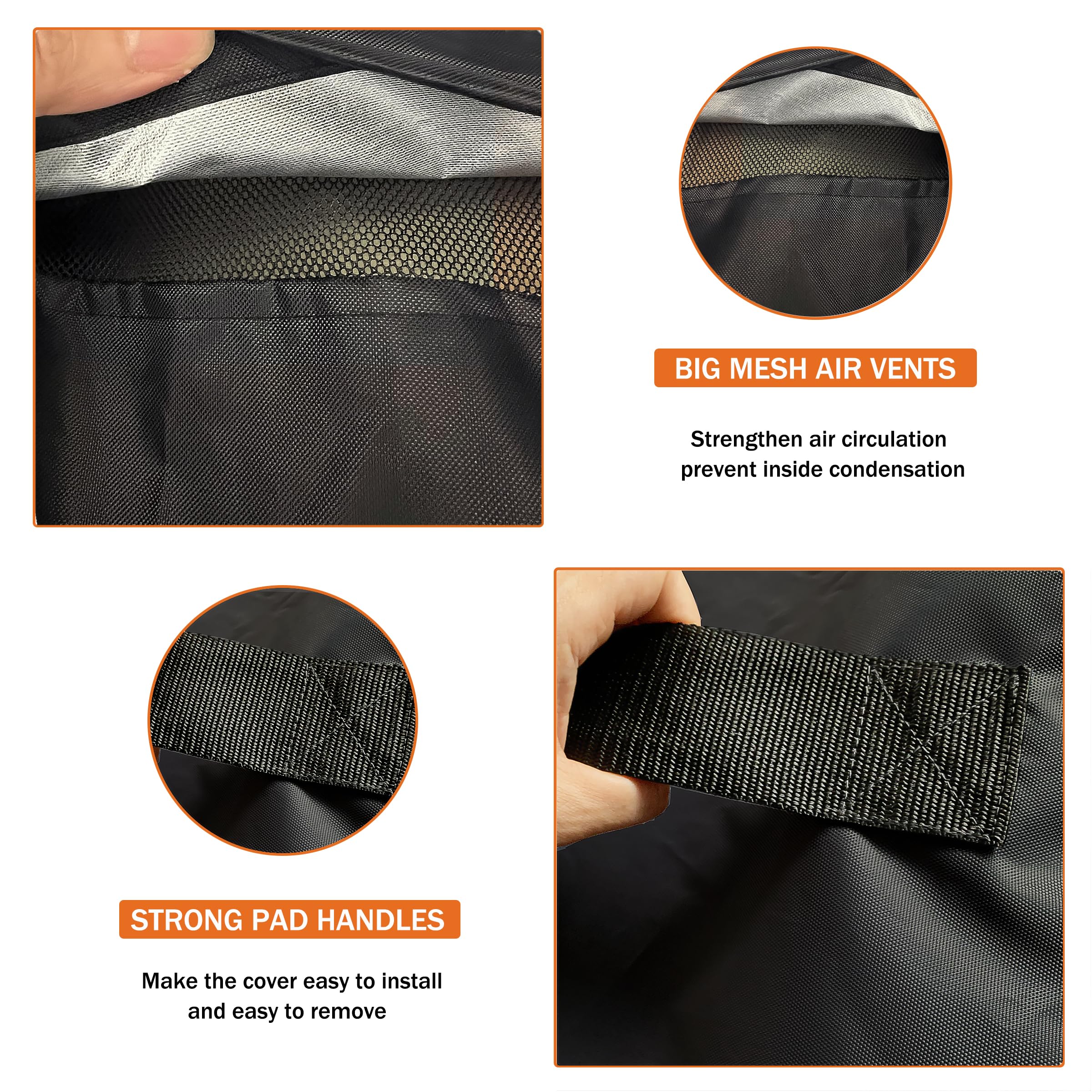 Dalema asas laterales para poner y quitar la funda fácilmente