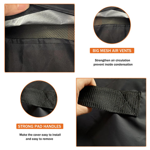 Dalema asas laterales para poner y quitar la funda fácilmente