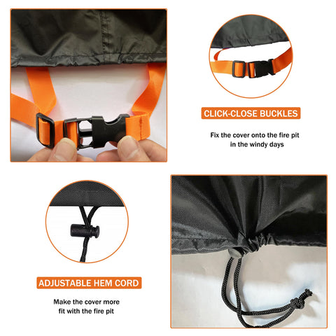 Dalema funda colocada sobre fogón mostrando protección completa