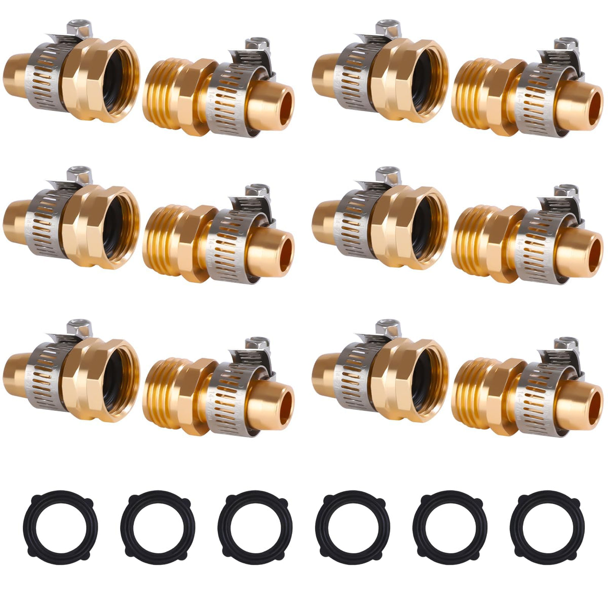 Dalmbox frontal del empaque que muestra los seis juegos y beneficios de reparación rápida
