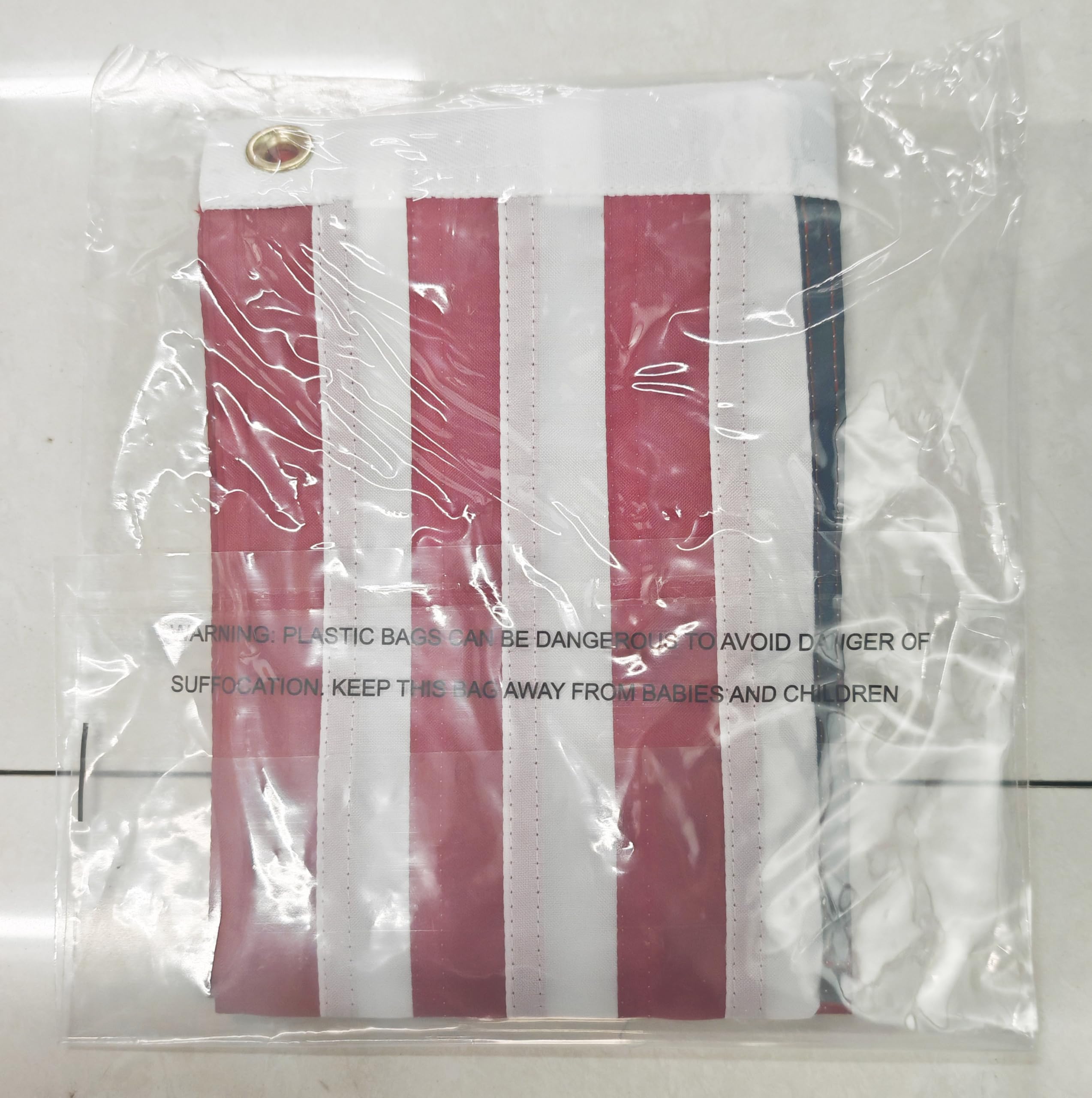 DANF FLAG empaque y etiqueta mostrando origen y garantía