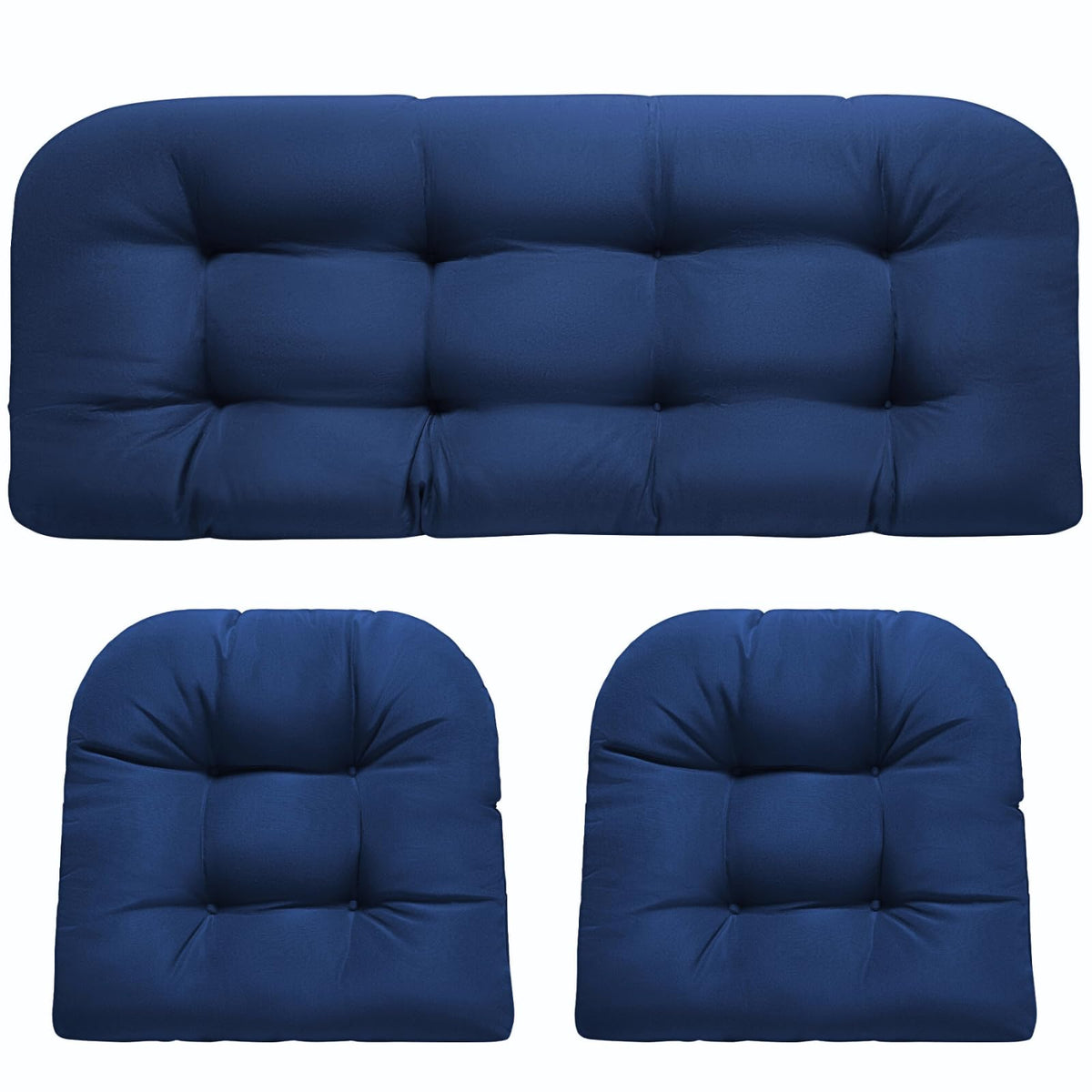 DANGHOOGY cojín loveseat frontal mostrando ajuste y confort