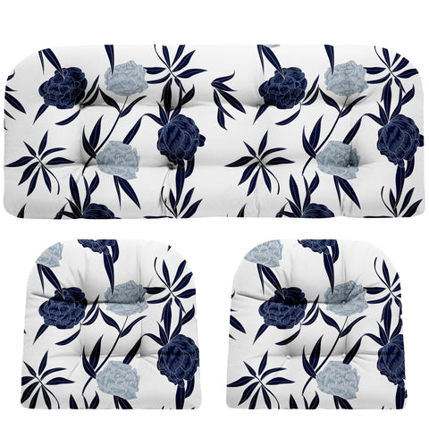 DANGHOOGY cojín loveseat frontal mostrando ajuste y confort