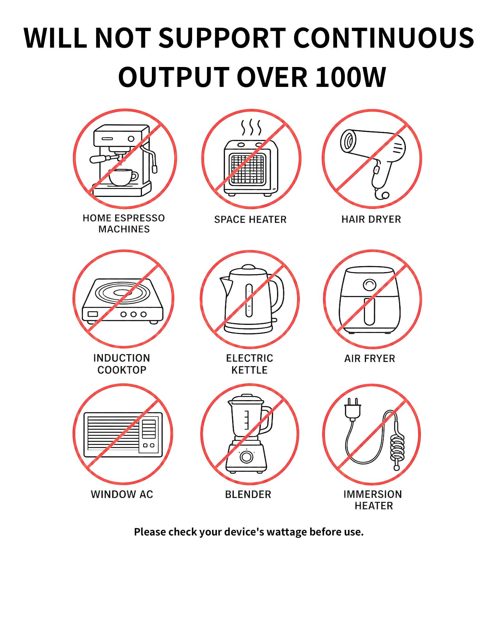 DaranEner contenido de caja con cables y manual para inicio rápido