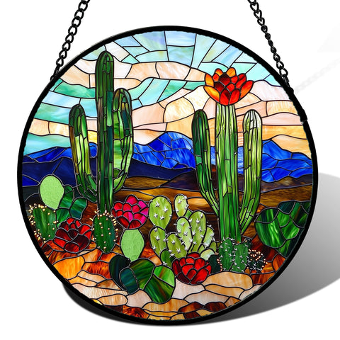 DASTOLL vista frontal del cactus brillando y dando color