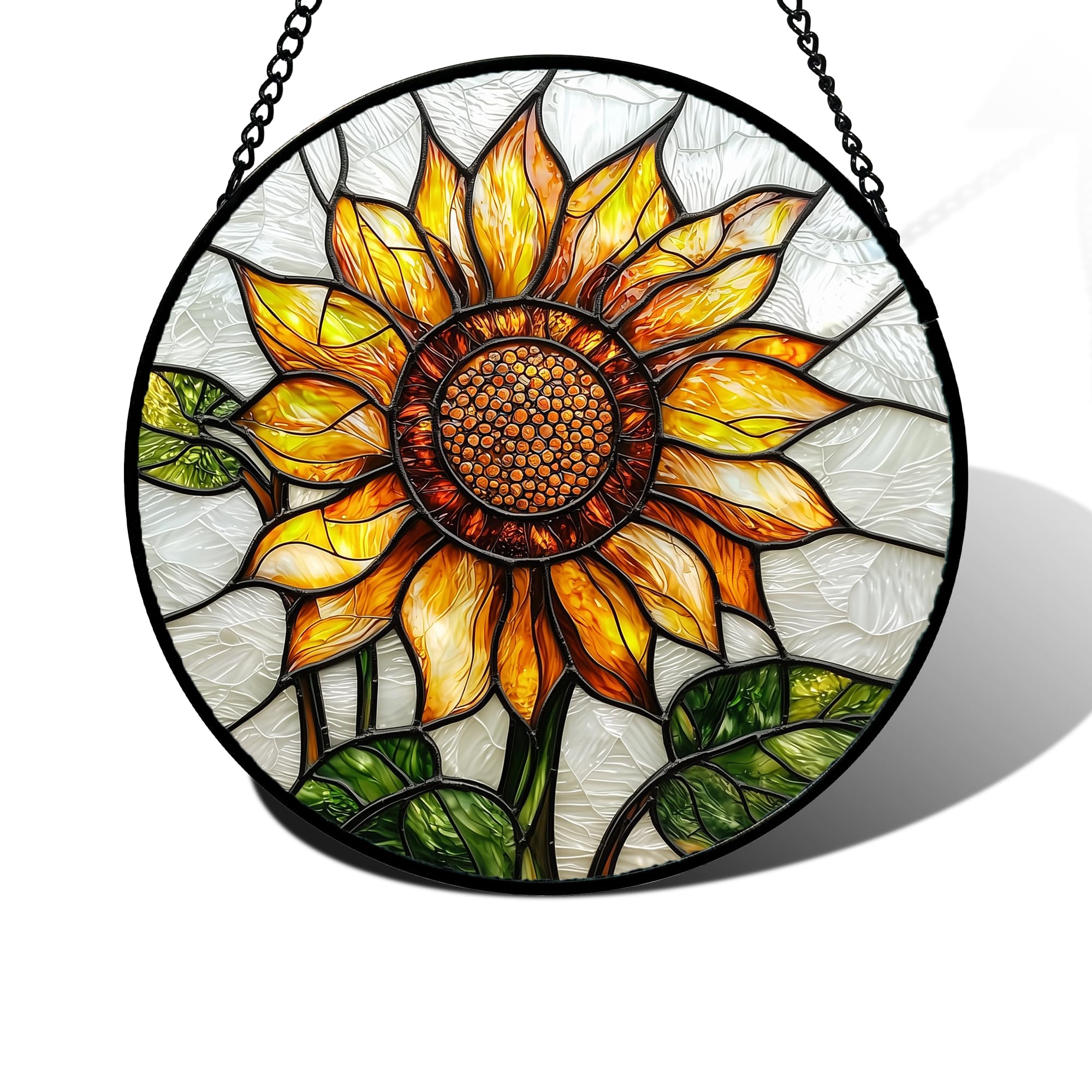 DASTOLL colgante girasol vista frontal y colores vibrantes