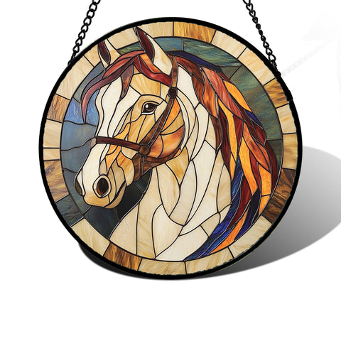 DASTOLL panel frontal caballo mostrando colores vivos y detalle artístico