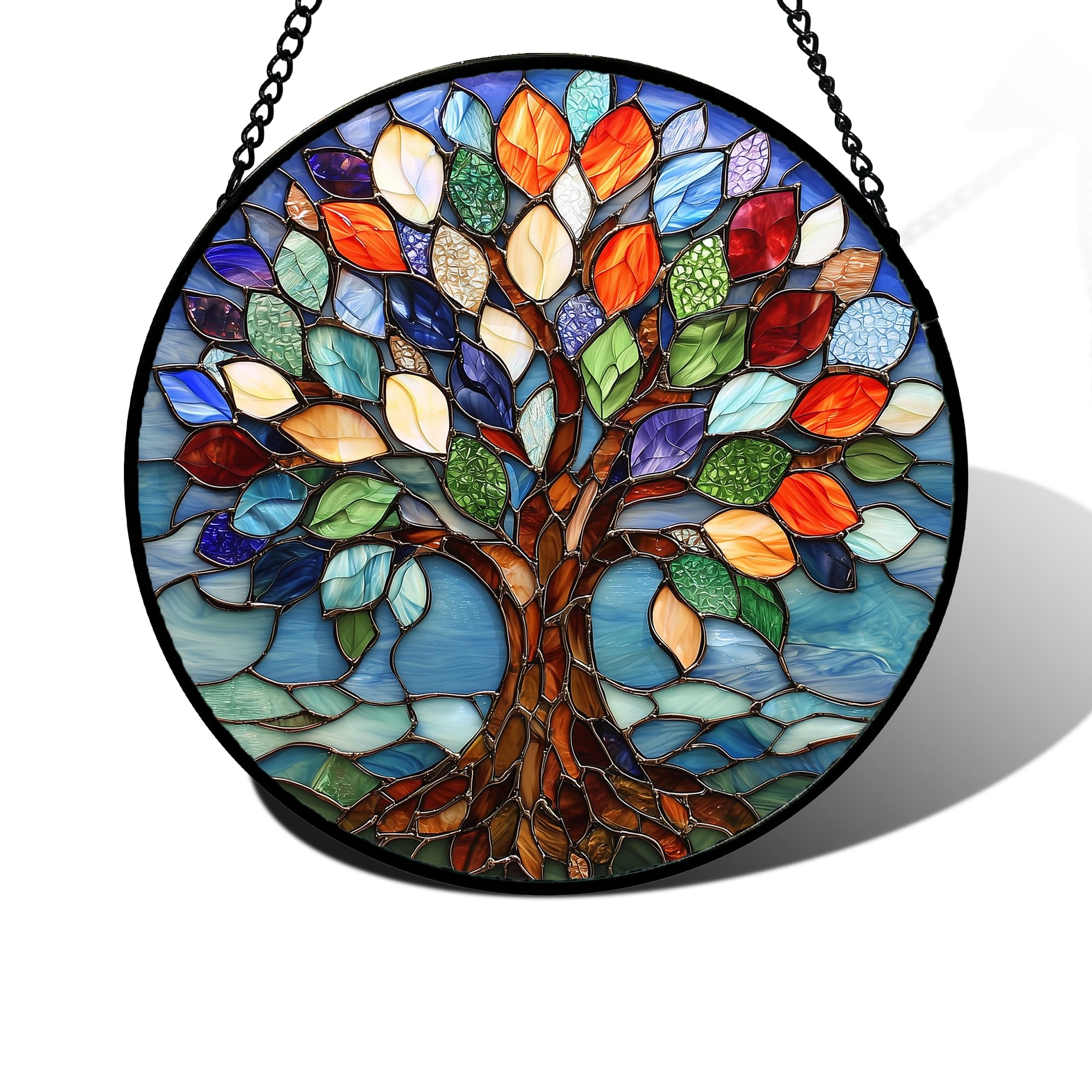 DASTOLL panel frontal Árbol de la Vida mostrando colores brillantes y focal decorativo