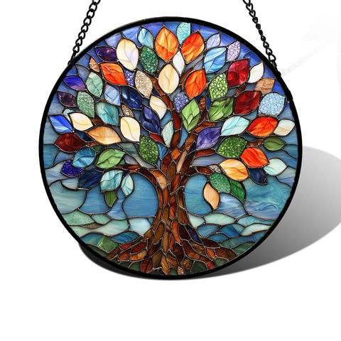 DASTOLL panel frontal Árbol de la Vida mostrando colores brillantes y focal decorativo