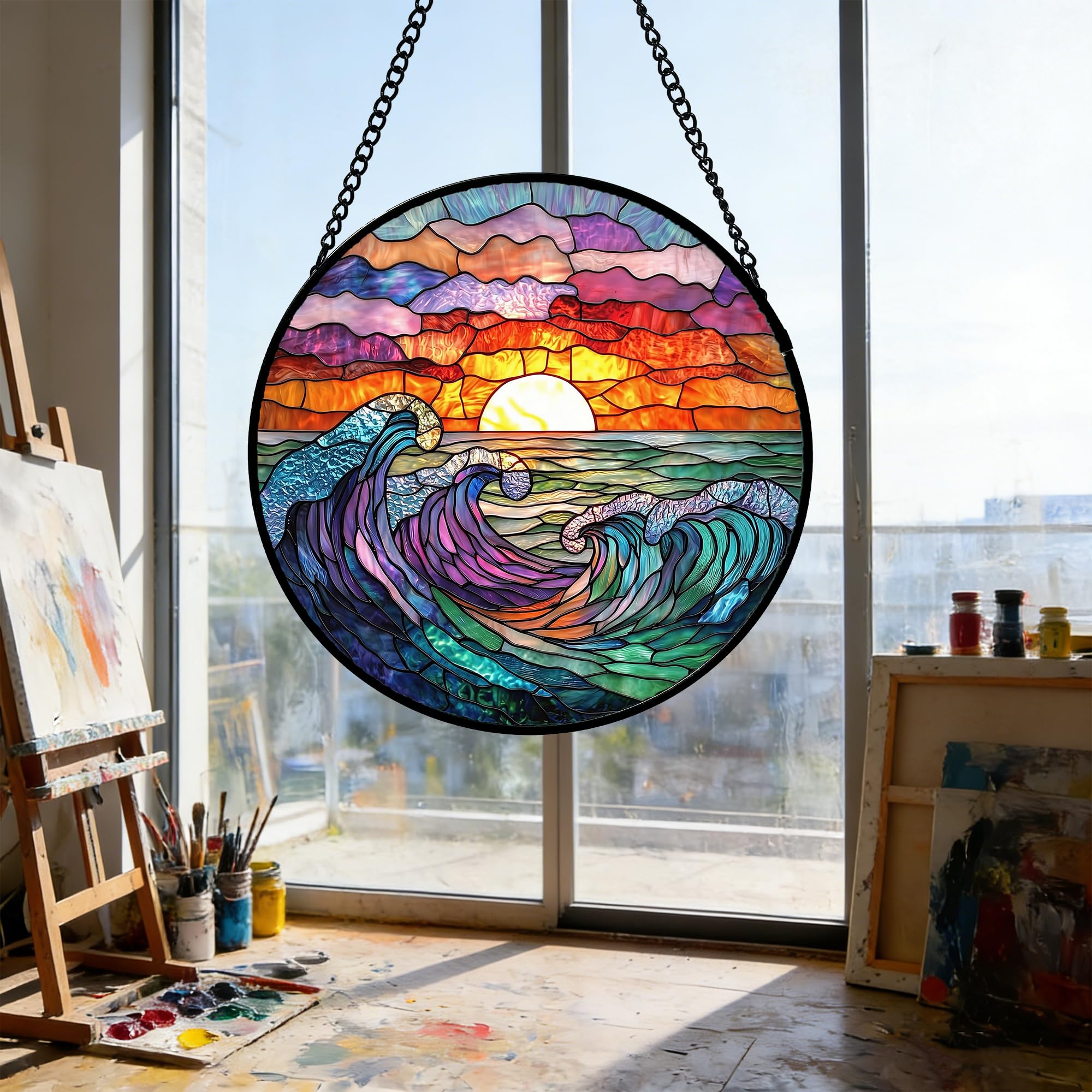 DASTOLL reflejos de color proyectados en pared, realza ambientes