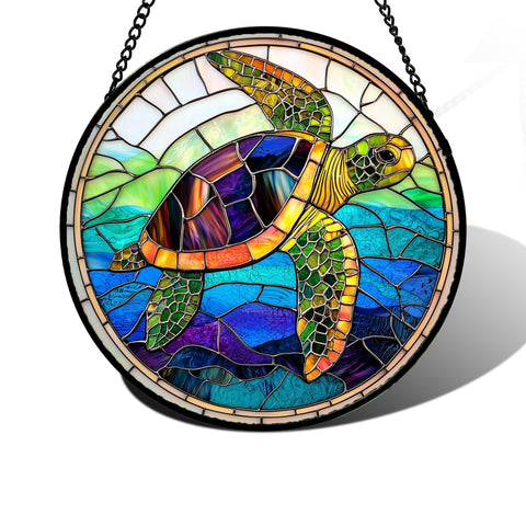 DASTOLL tortuga vista frontal mostrando color y diseño decorativo