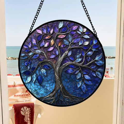 DASTOLL colgante en ventana con luz, aporta reflejos y calidez