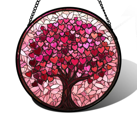 DASTOLL panel frontal árbol del amor mostrando colores vivos y ambiente acogedor