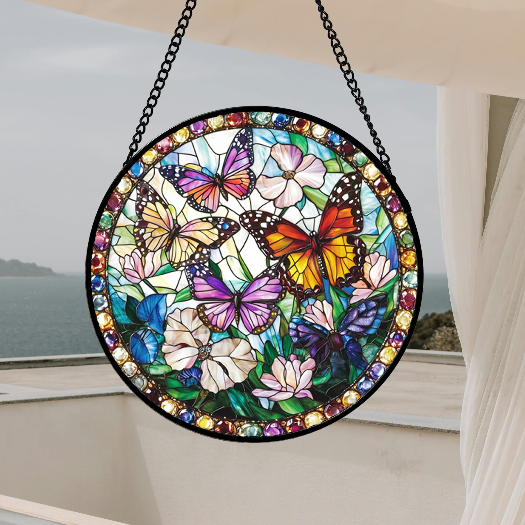 DASTOLL atrapasol en ventana que inunda la habitación de color
