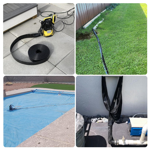 DAVCO manguera al aire libre resistiendo sol y productos químicos
