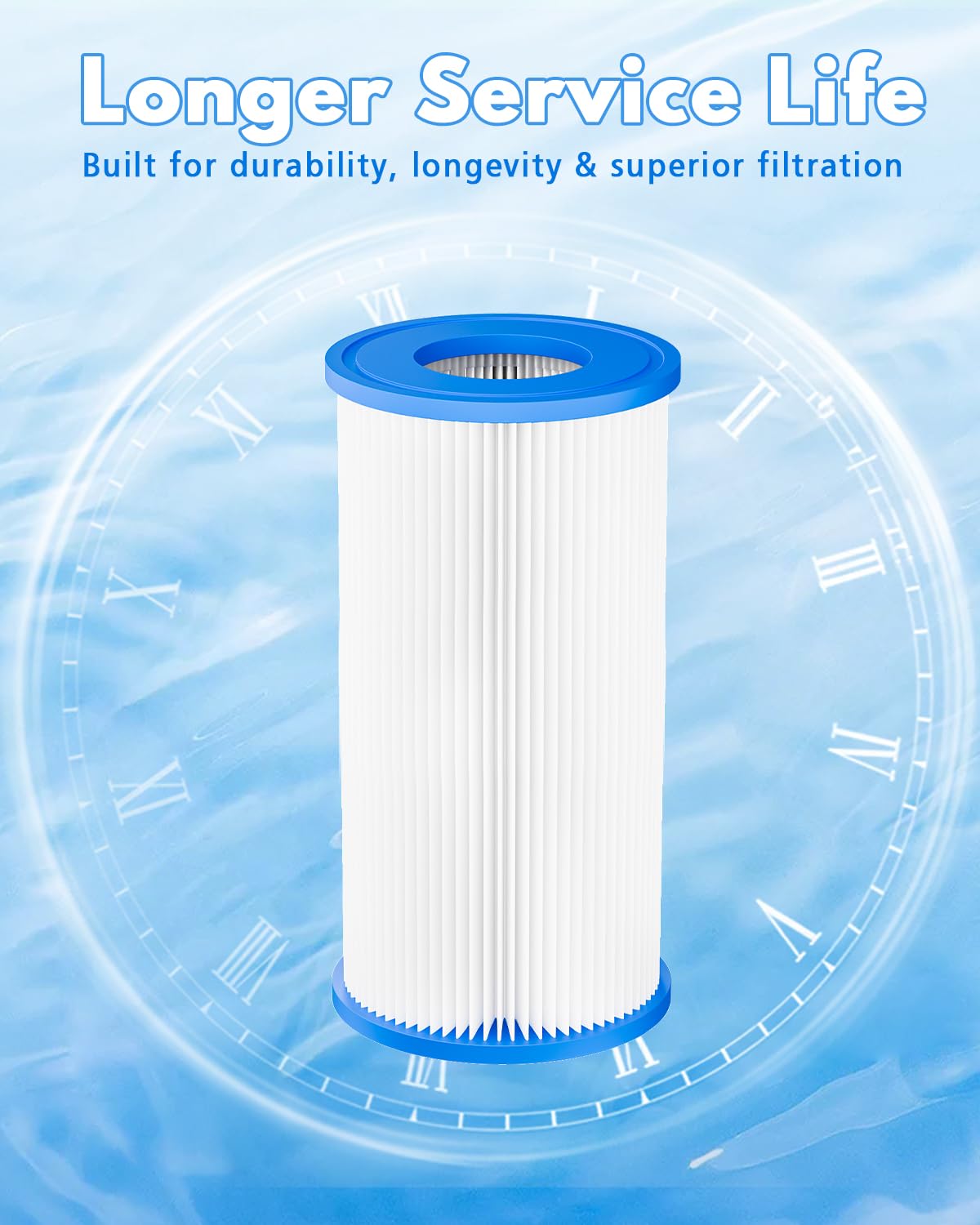 DAYEAR etiqueta con dimensiones y compatibilidad para instalación correcta
