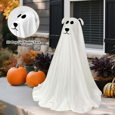 DAZONGE base y estacas del fantasma perro, soporte estable para exteriores