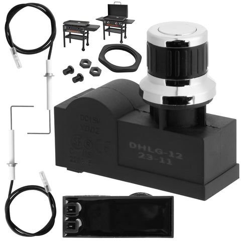 DcYourHome vista frontal del kit de encendido muestra componentes listos