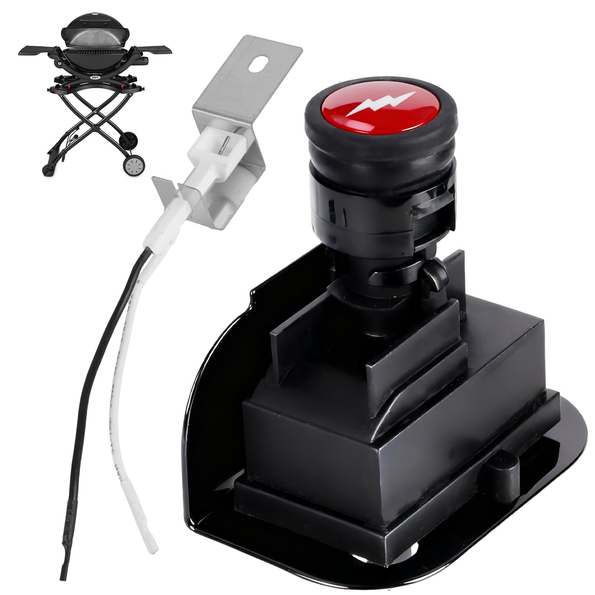 DcYourHome paquete frontal del kit 64868 mostrando componentes y ajuste rápido