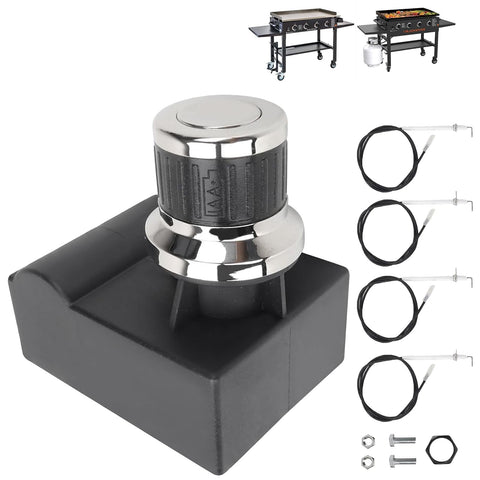 DcYourHome paquete frontal del kit encendedor cuatro salidas, reemplazo fácil