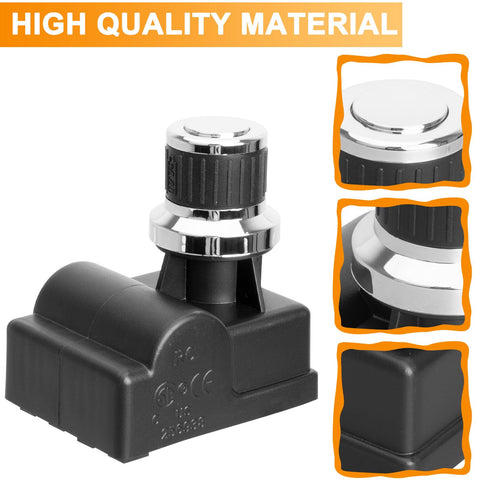 DcYourHome vista lateral con dimensiones para confirmar compatibilidad exacta