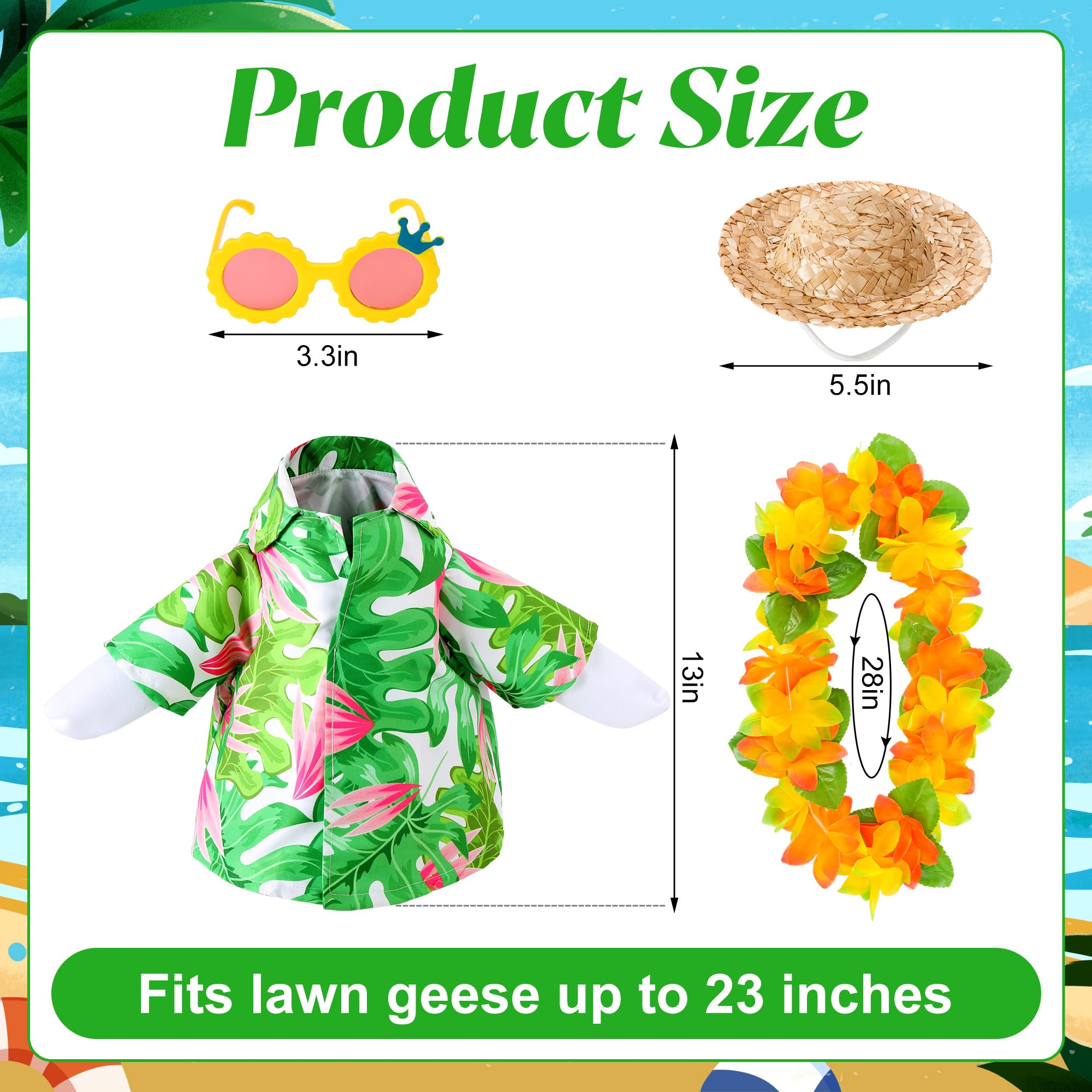 DECOHS camisa hawaiana detalle de estampado y color duradero