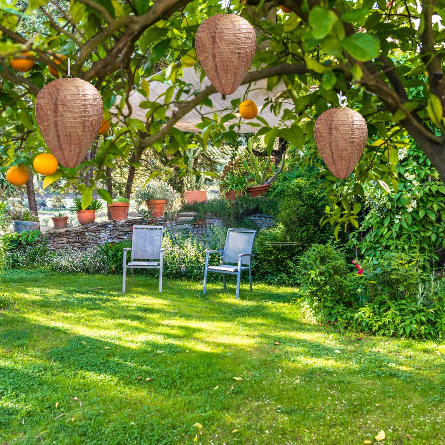 DECYOOL ambiente en jardín mostrando cómo proteger áreas exteriores