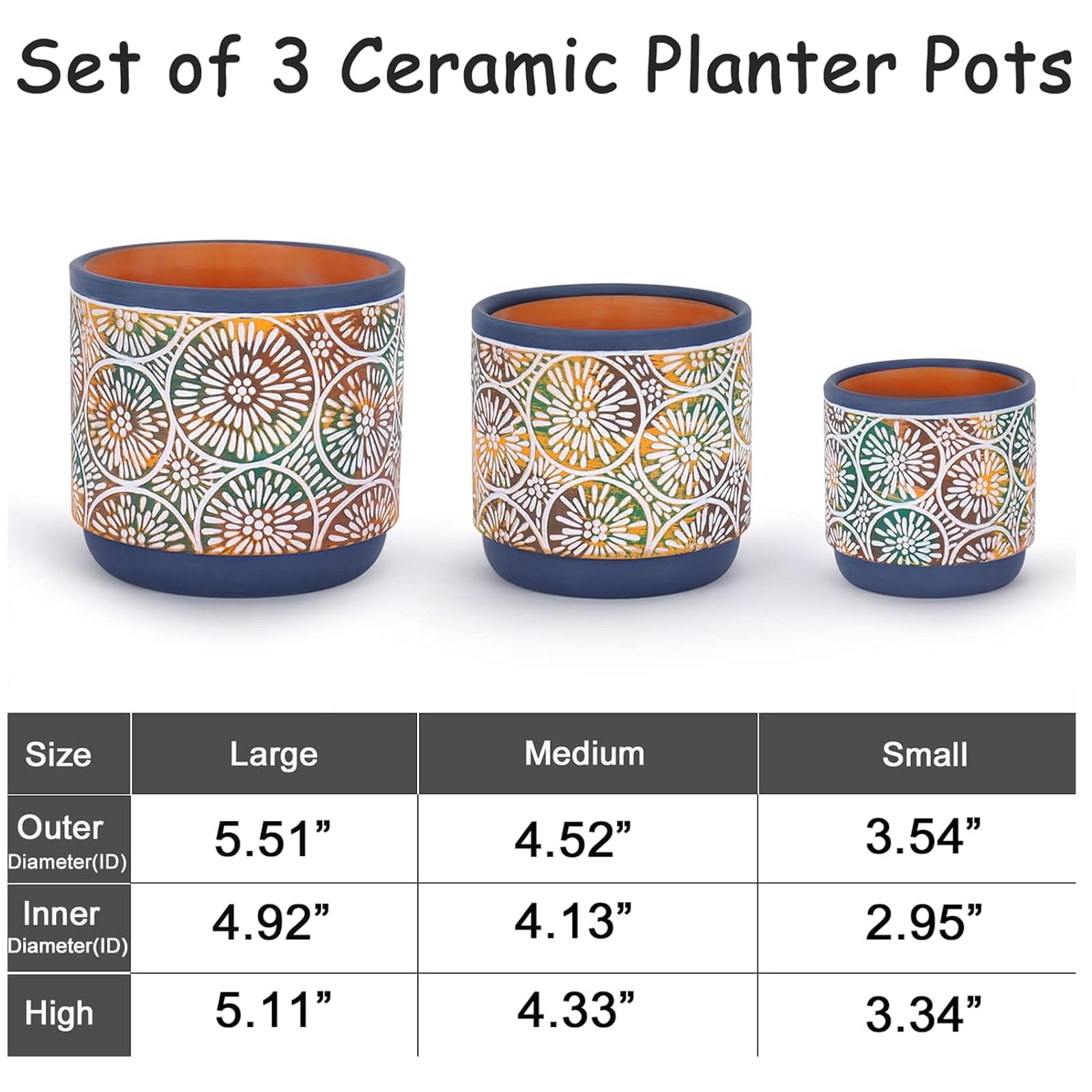 DeeCoo primer plano del relieve floral artesanal para estética mejorada