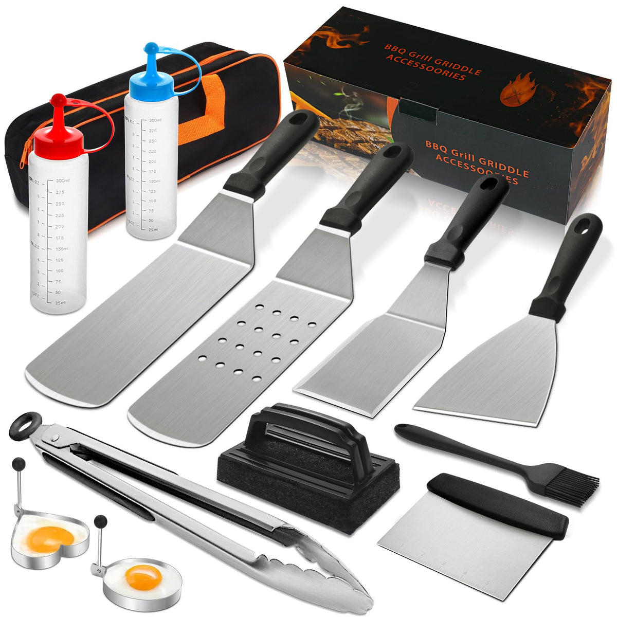 Deedro kit vista frontal mostrando todas las piezas y beneficio de organización