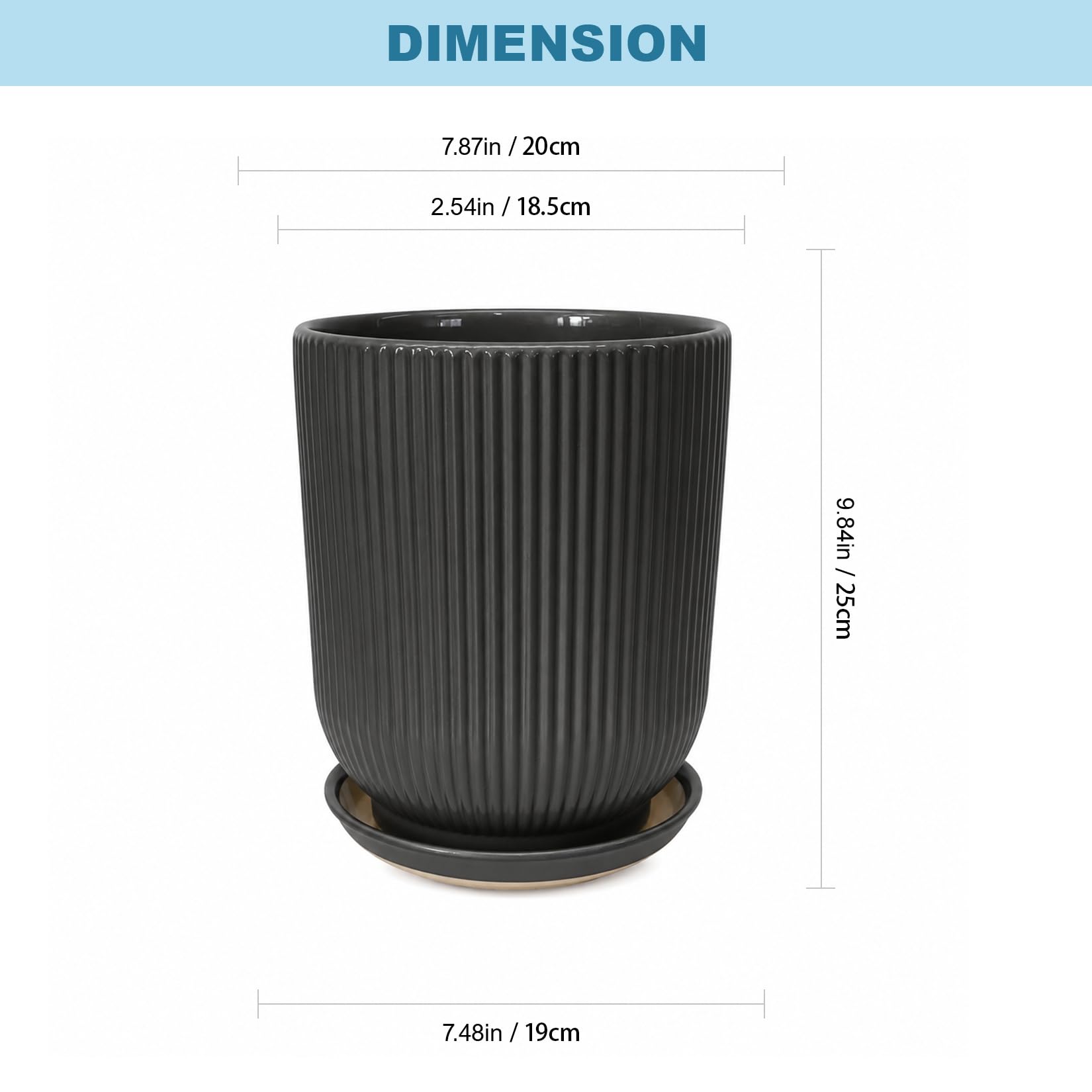 Deep Dream orificio de drenaje y plato impermeable para evitar filtraciones