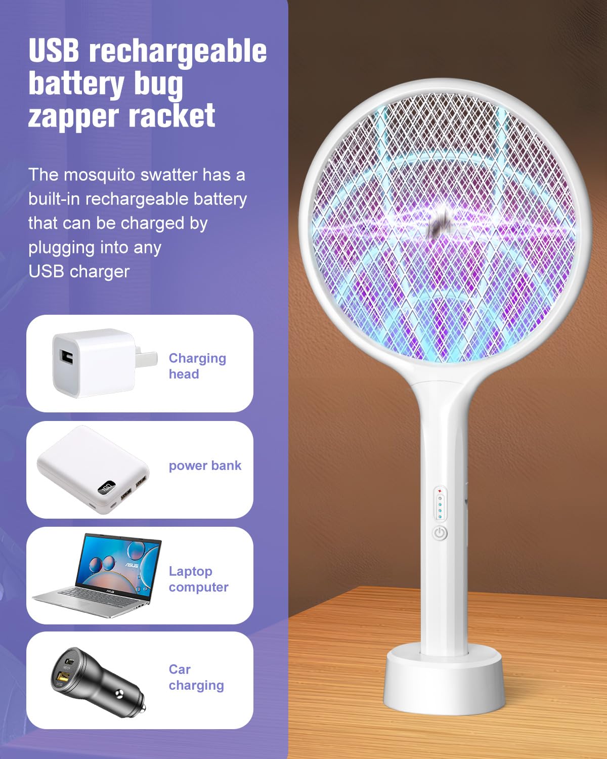 DEEZEE comparación de tamaño junto a una mano para mostrar ergonomía portátil
