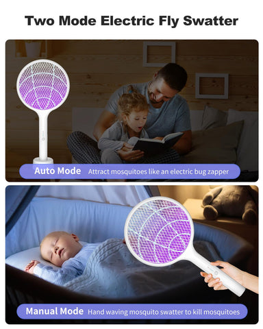 DEEZEE lámparas UV encendidas atrayendo insectos, mejora la eficiencia nocturna