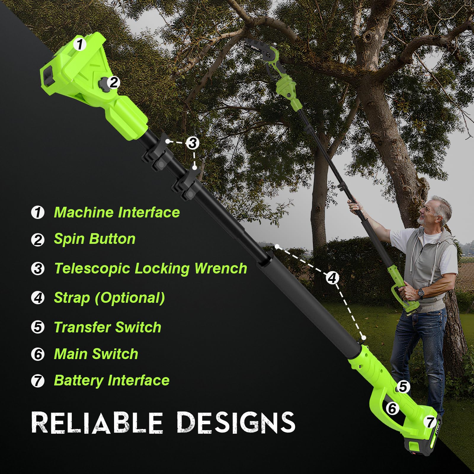 DEHANTOOLS sierra usada como portátil, ofrece flexibilidad de trabajo