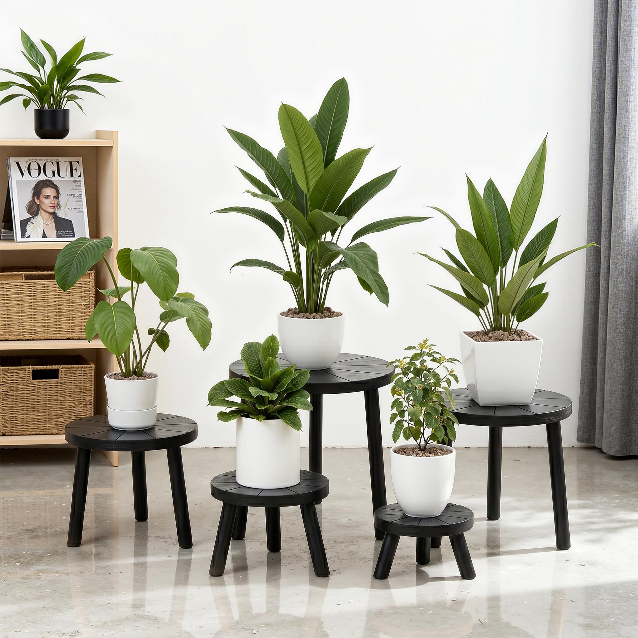 Delma conjunto en balcón estilo boho aportando calidez decorativa