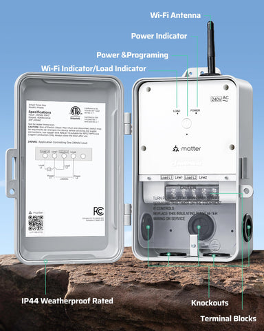 DEWENWILS etiqueta ETL visible que certifica seguridad eléctrica