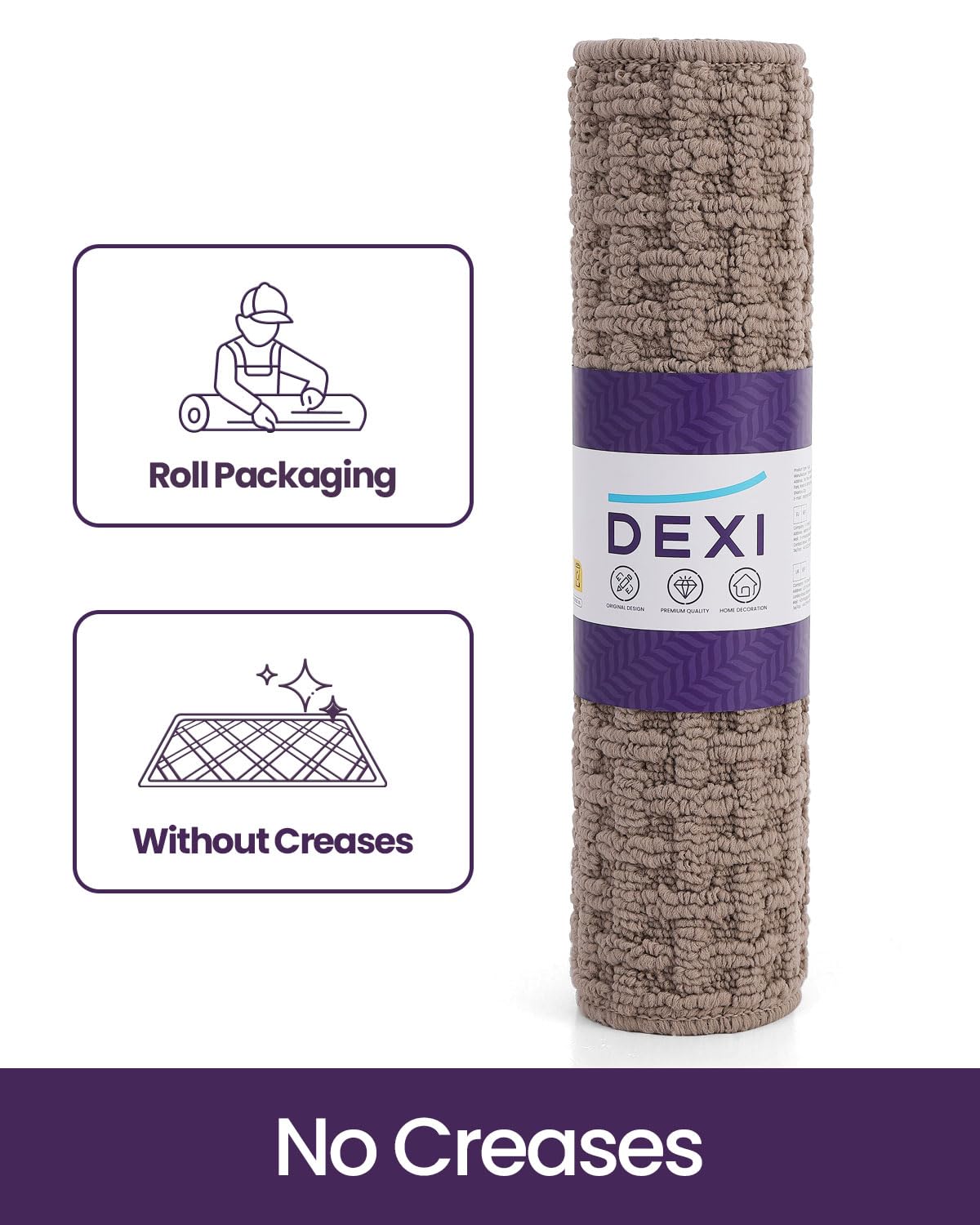 DEXI felpudo en pasillo decorativo combinando con interiores