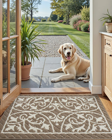 DEXI textura de fibras close-up que atrapa suciedad eficazmente