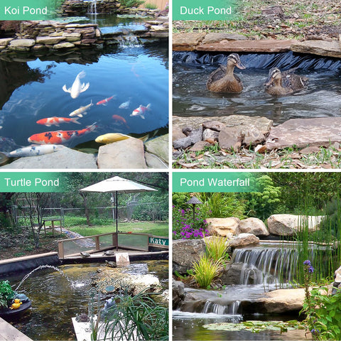 DGSL uso en estanque con peces optimiza conservación y sellado