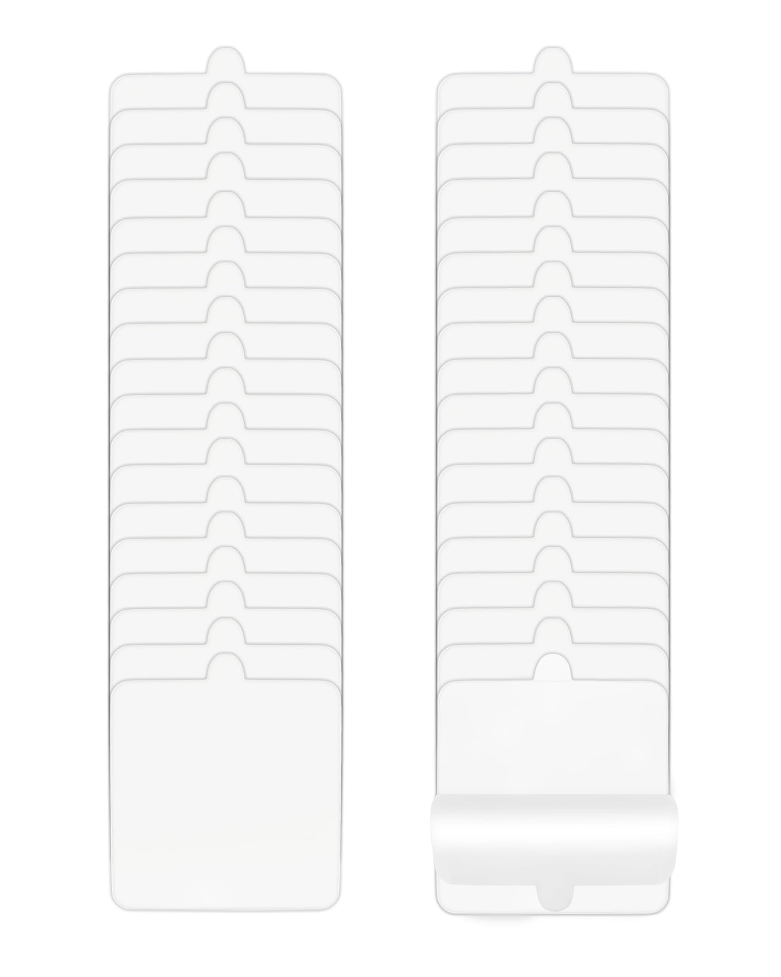 Dichroma empaque frontal con 30 placas adhesivas, reposición confiable