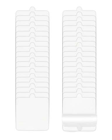 Dichroma empaque frontal con 30 placas adhesivas, reposición confiable