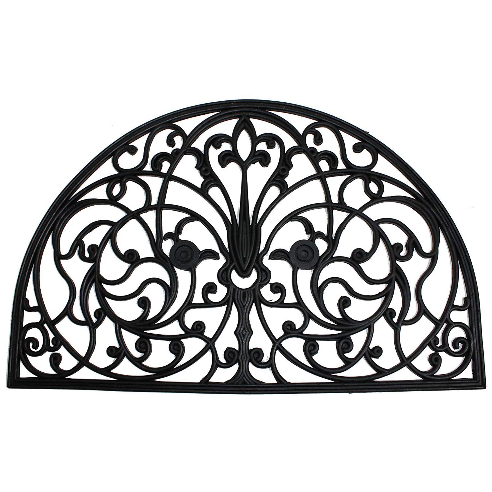 DII felpudo frontal con diseño wrought iron que añade elegancia y protección