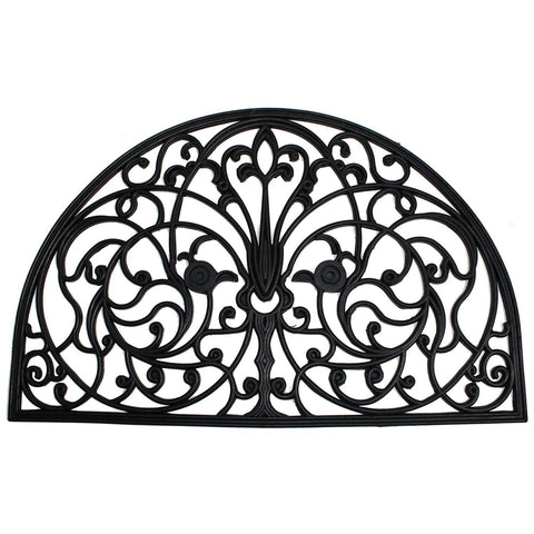 DII felpudo frontal con diseño wrought iron que añade elegancia y protección