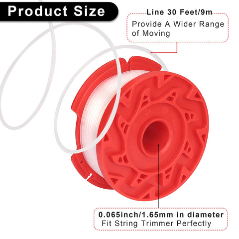 Dilsuaco primer plano del hilo de nylon mostrando textura duradera