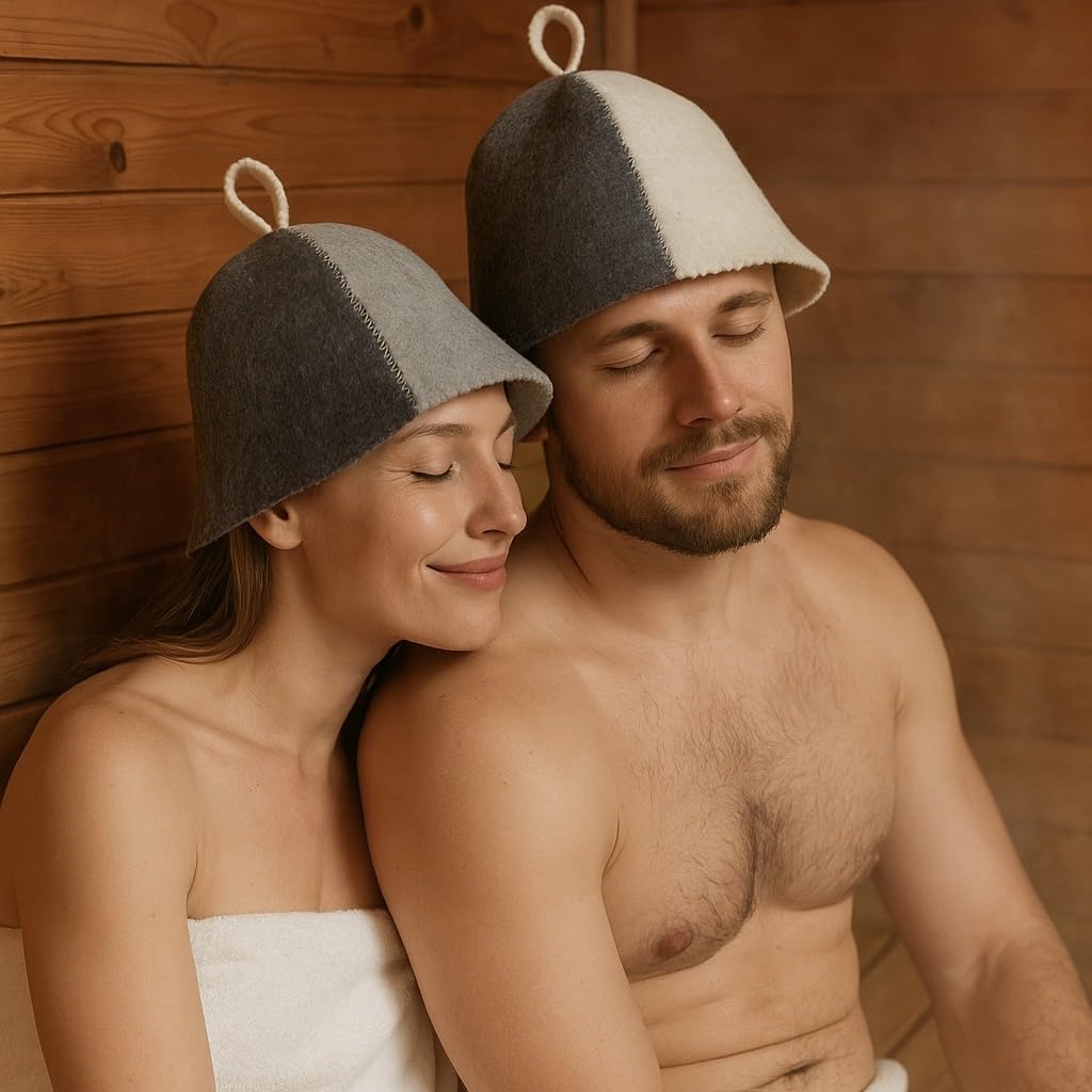 DIVELUX gorro en escena de banya ilustrando uso práctico